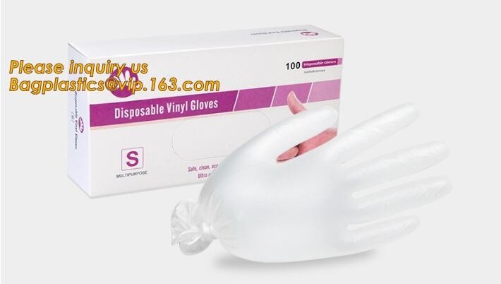 Powder Free Disposable Vinyl PVC Gloves 5.5 grams 9 inches and 12 inches,Health Cleanroom 12&quot; Disposable/Single Use Powd
