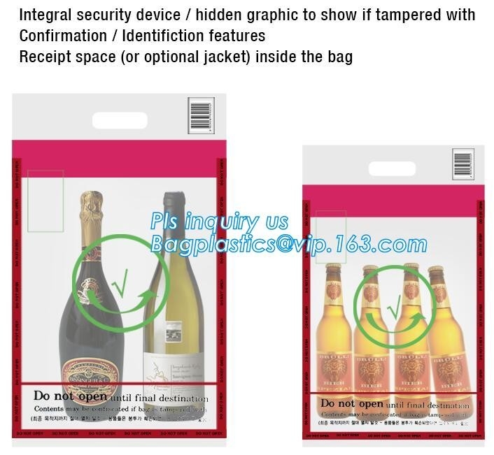 Examination Paper Security Bags Document Security Bags Evidence Bags Tamper Evident Property Bags Courier & Mail Bags Bi