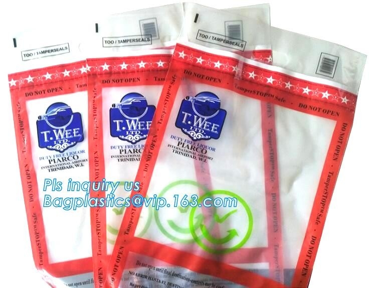 Steb Plastic Money Pe Bank Deposit Coin Security Pouch Bags With Seal For Cash Banking, Security tempered evident bank c
