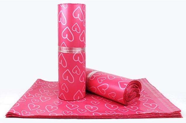 White & Black Poly Mailers Self-Sealing Shipping Envelopes Plastic Mailing Bags With 2.5 Mil Thickness, BAGPLASTICS, PAC