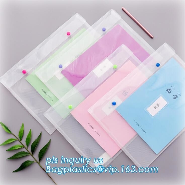 Customized Mesh Pencil Bag A4 Travel Passport Pouch, Zipper Lock Document File Bag, pencil holder