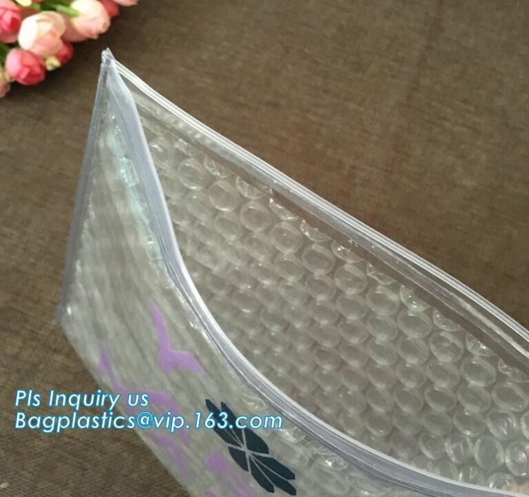 Mailer Slider Air k Bubble Bag, Air Bubble Slider Bag/Big Discount 3 Side Seal k Bubble Bag, slider zipper b