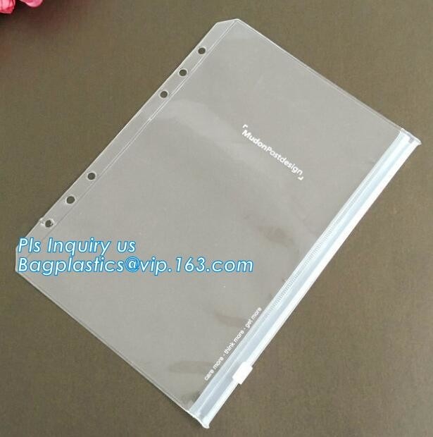 printed slider zipper bag/transparent zip lock plastic packing bag for file,garment,scarf/plastic bag, slider zipper pvc