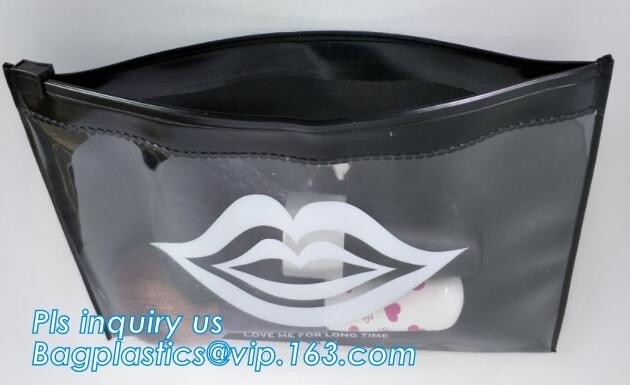 Printed slider k plastic resealable clothes zipper bag, Eva Plastic Slider Zipper Clothes Packing Bag With Custom