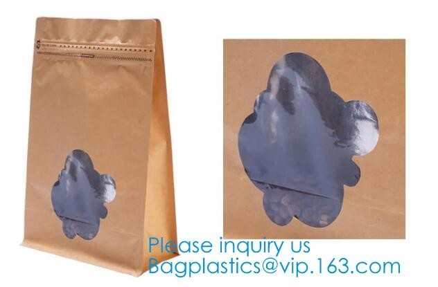 Printed Waterproof Zipper Stand Up Aluminum Foil Bag For Pet Food Laminated Bags, Polypropylene Pouches, Aluminum Foil B