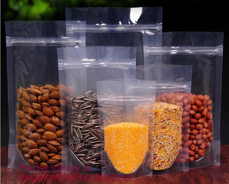 Biodegradable stand up foil zipper bag side gusset bags square block flat bottom k packaging pouch bagease bagplas