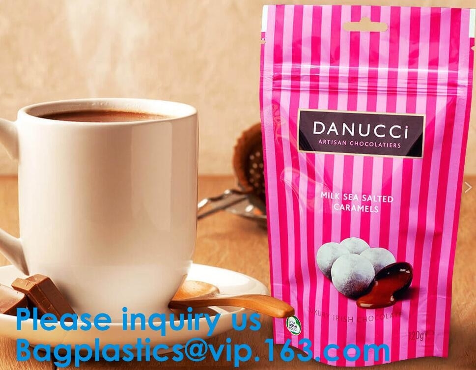 Spices Herbs,Mixes,Stand Up Reusable Zipper Paper Pouch Bags With Transparent Window,Stand up pouch bags with k