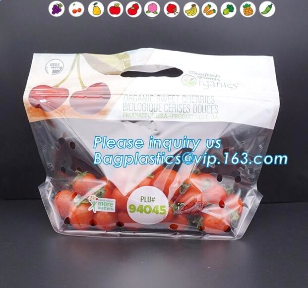 OEM Design Fruit Packaging Supplies Cherry tomato fruit protection bag mango, Fruit Grape Cherry Vegetable Packing Prote
