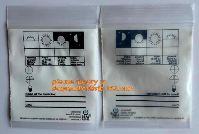the zipper bag for medical use,zipper medical bags,medical trauma bag, Zipper Sealing Medical Packing Bag for Animal/ Me