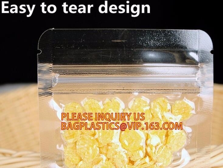 TapeMil APET Laminated plastic material zip lock static shielding bags and rolls, block bottom stand up pouches bags, pack