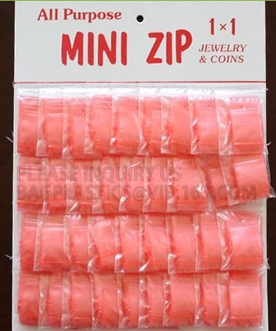 Mini zip lock storage bag, plastic zipper bags / lovely & cute candy bags /snack zipper bags, Flexible packaging plastic