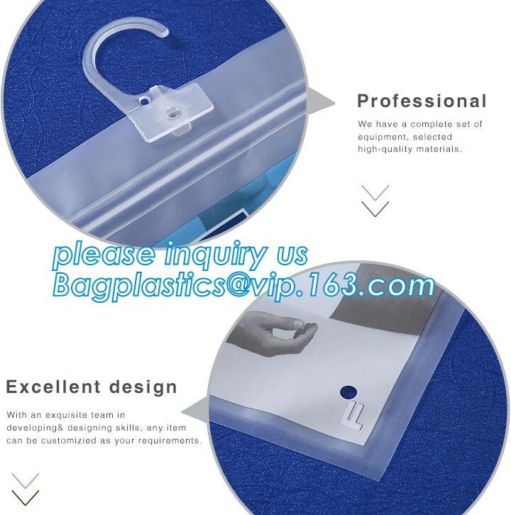 Zipper top laminating plastic packing bags for underwear, bags for clothes retail lamination zipping biodegradable plast