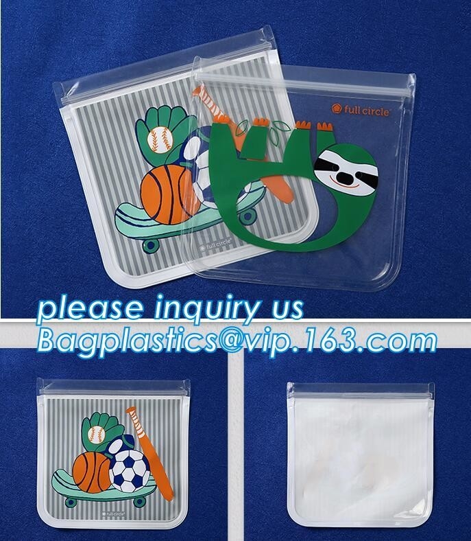 Reusable Silicone Food Fresh vegetable Seal packing Bag with k Heat Resistant Food Storage Bag, bagplastics, bages