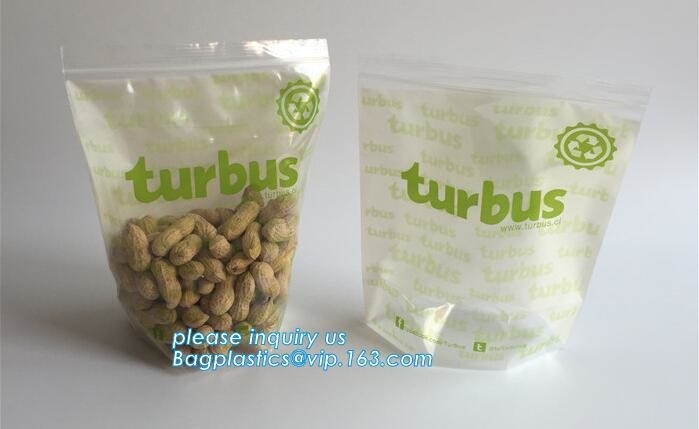 Food Delivery Bags Standing/ Recyclable  Food Delivery Bags, LDPE material food grade printed  sandwich bag