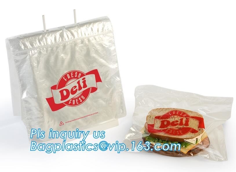 Food Grade Grip Seal Deli Saddle Bags, Printed Semi Saddle Deli Zipper Bag, deli saddle pack saddle k bags for mea