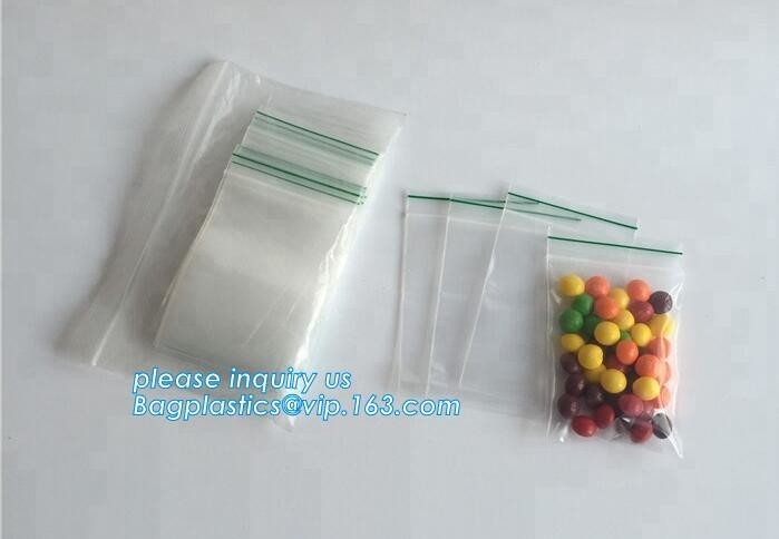 resealable one side clear pouch pharmacy small k pill package zip lock plastic bags pills packaging bag, bagplasti