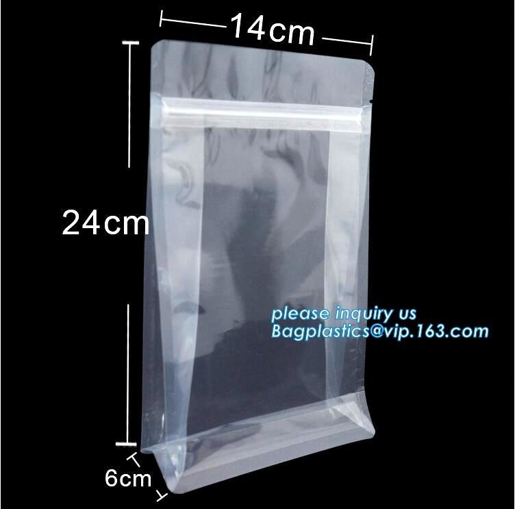 Frosted translucent packaging bag, self-supporting k sealed plastic dried fruit candy food pouch, bagplastics, pac