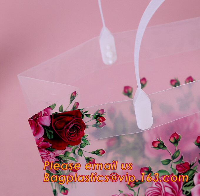 pp shopping bags, shop carrier, envelope pocket folder custom cute printed a4 plastic document carrying file folder bag