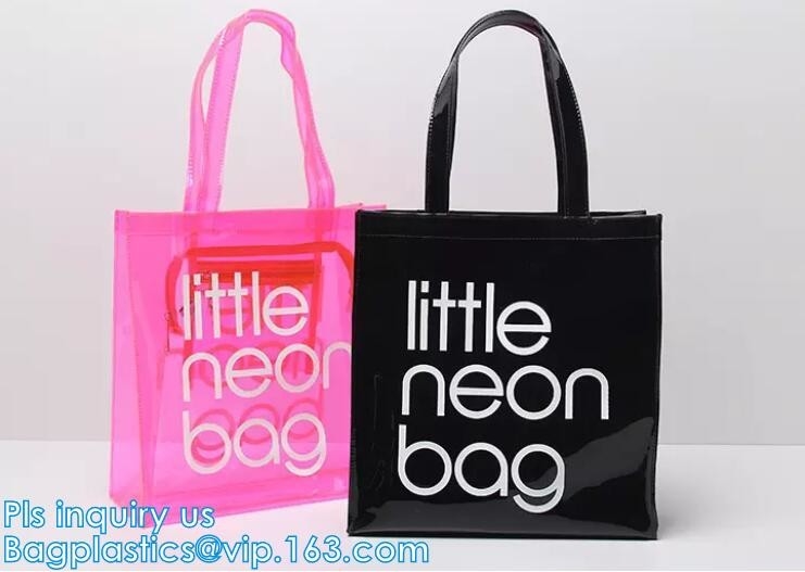 Summer new PVC transparent crystal jelly single shoulder bag Lash leisure beach bag handbag, Purse PVC Beach Clear Handb
