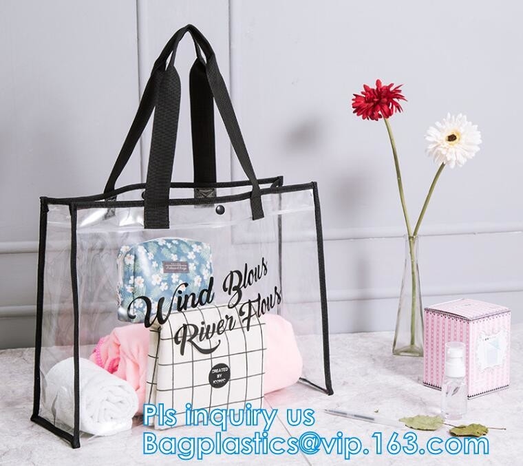Popular Lady pu clear shoulder handbag for women, Eco Friendly Teen Fashion Clear Pvc Handbag, Shoulder Bag Popular Wall