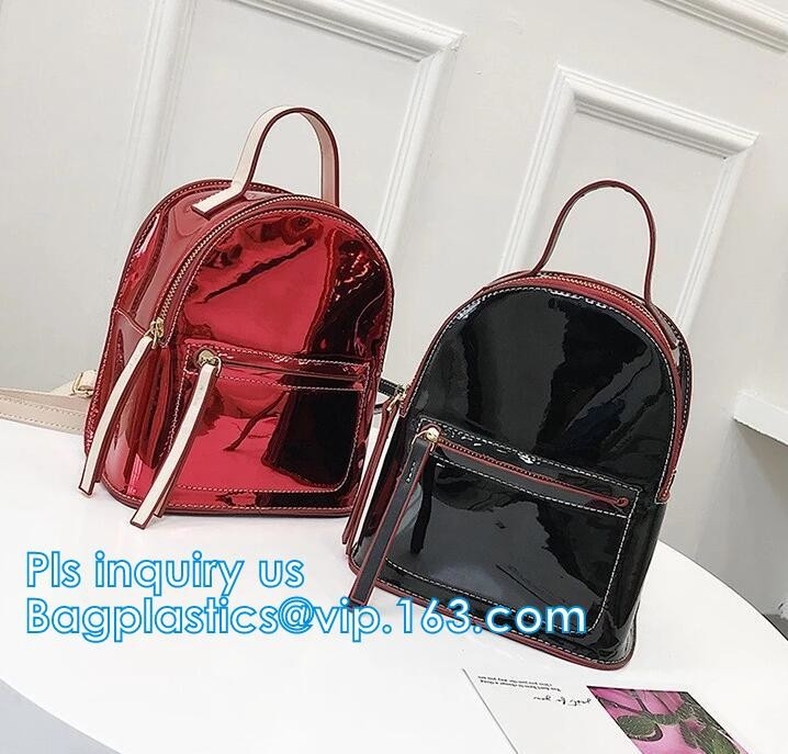 vinyl backpack, Travel Bag Clear Unisex Transparent School Backpack, PVC Tarpaulin Dry Backpack, Customized Clear Childr