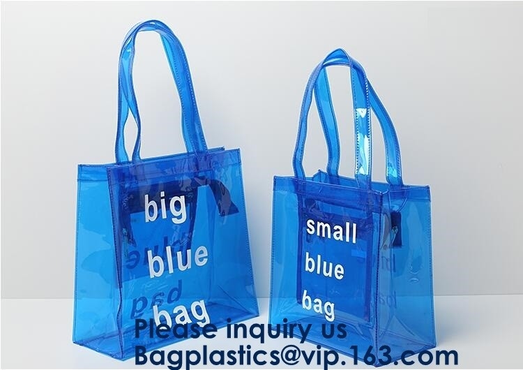 Hologram Tote Bag Laser PVC Shoulder Bag For Women-Lightweight,Laser Summer Beach Handbag