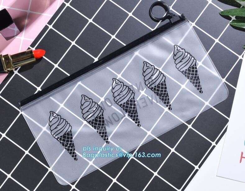 frosted bag cloth packaging bag with zipper/ odm logo printed oem zip lock plastic bags with slider, Zip-Lock Plastic Pa