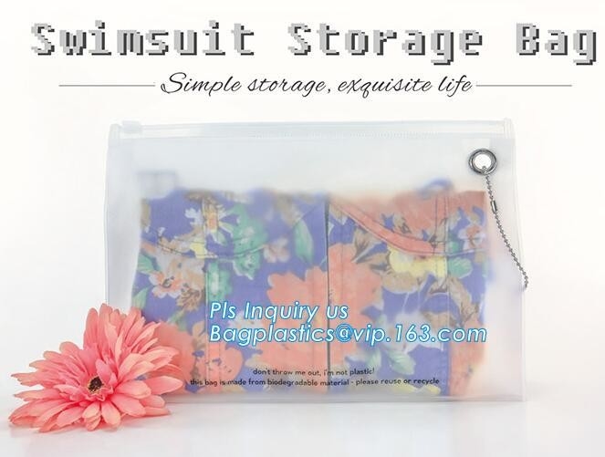 Plastic Packaging Selected By Girls For Cosmetics Zipper Bag With Slider, k bags zipper cosmetic bags toothbrush b