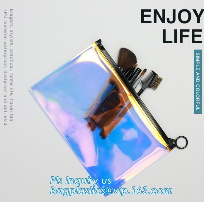 eco-friendly clear vinvyl pvc slider zip bags k bag, slider zipper bag plastic bag with zipper/pvc zipper lock sli