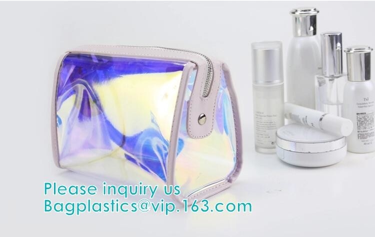 vinyl pvc barrel cosmetic bag with zipper, Barrel Bag Clear PVC Packing Zipper Bag, barrel PVC cosmetic bag, barrel bag