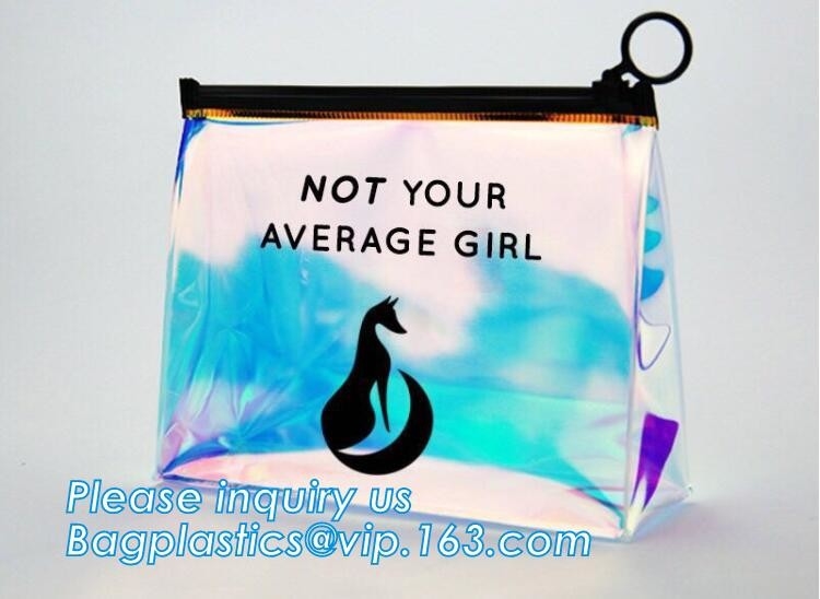 Frosted Poly Vinyl k Slider Closure Clothes Packaging Bag, slider zipper PVC bag clear vinyl cosmetic bag, File Ba
