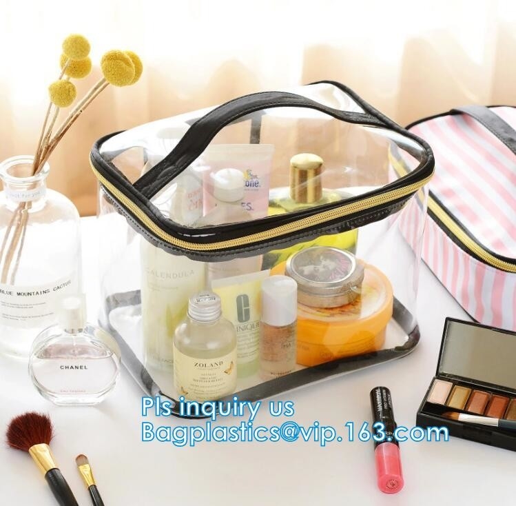 PVC Clear Tote Bags shopper shopping bag, pvc large plastic shopping bag, Matte Glossy Eco Laminated Customized Handled