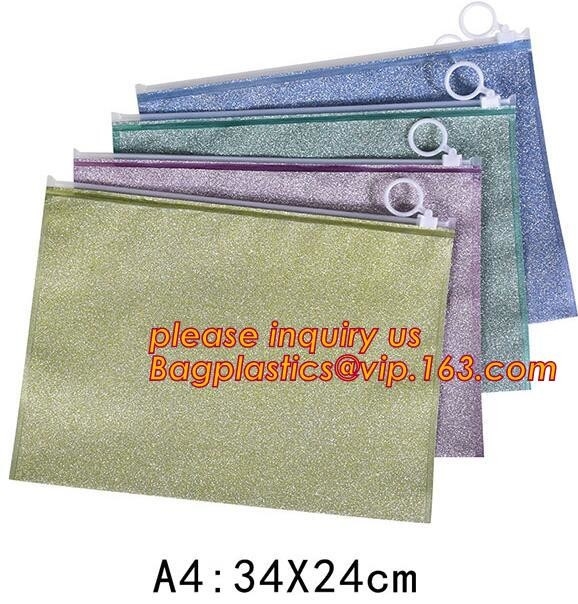 School Reusable Stationery Pencil Pouch Travel Storage Pouch Laser Toiletry Christmas Gifts Makeup Bags Travel Cases