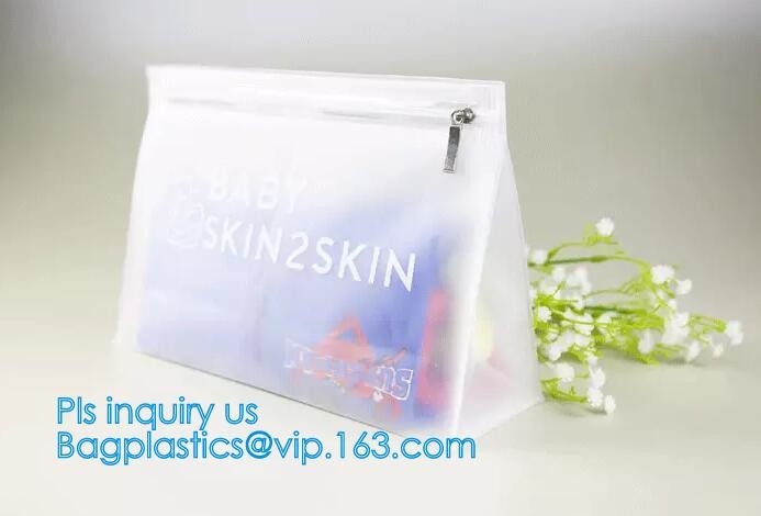 Zipper Slider, Seal, Cosmetic Bag, Presentation Envelope A4 PP PVC Button Document Bag,File Bag Office Supplies Bag Pvc