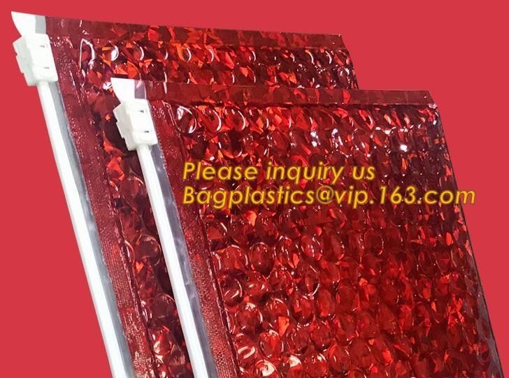 Custom k zipper bubble bag/bubble slider bag,Shielding Bag Aluminum Foil Bag Metallized Foil Bag Nylon Vacuum Bag