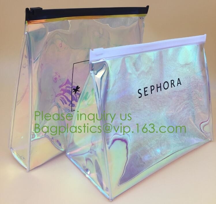 professional waterproof small makeup bag with logo printing,Fashion Promotional PVC Cosmetic Bag Makeup Bag bagplastics