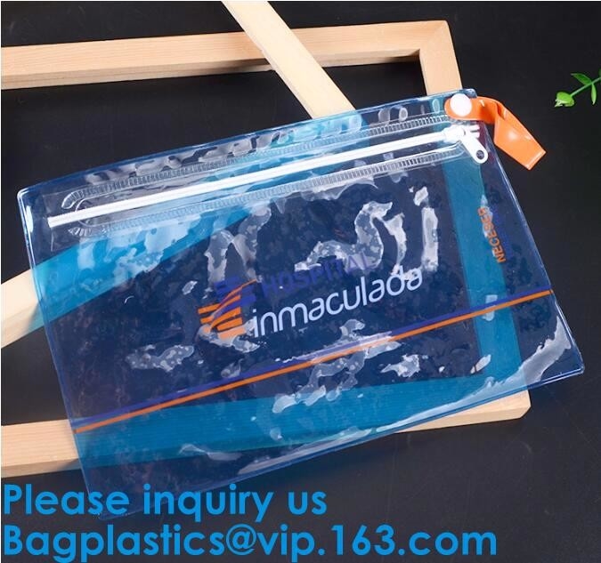 Horizontal Zipper Bags Design Zipper Bags Logo Frosted Poly Bags For Clothes Shirt Swimwear Bikini Beach Bag Packaging