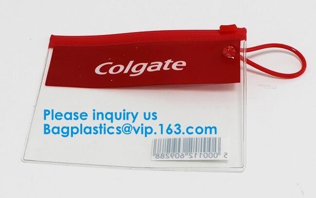 Custom Waterproof Clear PVC Slider k Bubble Cosmetic Bags,Clear PVC PP OPP PE LDPE slider bag,Vinyl Pvc k Ba