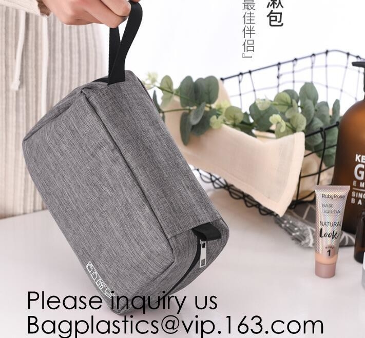 Oxford fabric, Use of portable, waterproof wear resistance, high elasticity,Cosmetic Bag, Travel Bag, Wash Bag,Toiletrie
