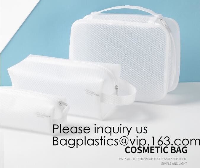Lady'S Shell Travel Pouch Dazzle Colour Laser PVC Transparent Waterproof Cosmetic Bag,Cosmetic Makeup Bag, bagease