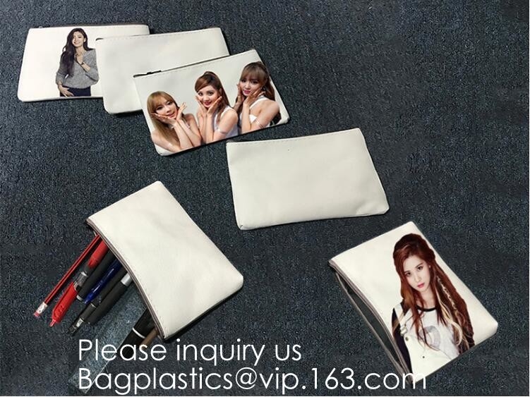 Canvas Pencil Bag Factory Student Creative Canvas Stationery Bag Korean Version Girls'Large Capacity Multilayer Pencil B