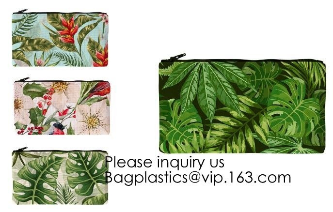 16oz Cotton Canvas Zippered Pouch Stationery Bag With Logo For Office School Travel Promotional Quality China Pencil