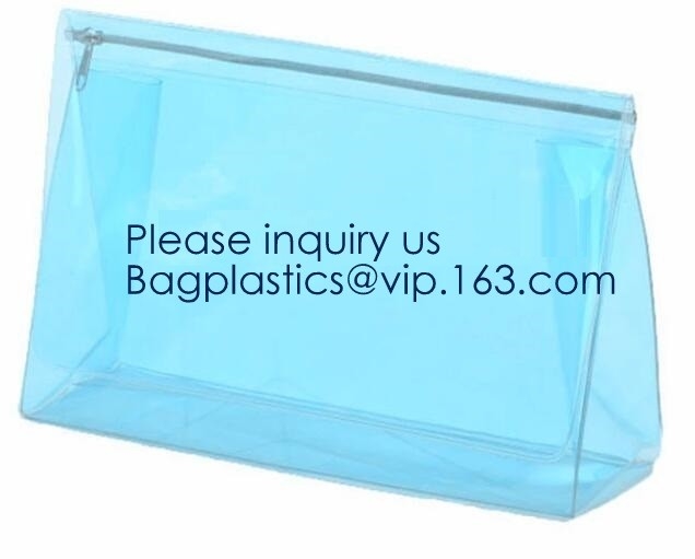 Wholesale Promotional set of 2 travel Kit Pink EVA cosmetic Bag,EVA clear custom waterproof cosmetic bag fashion travel