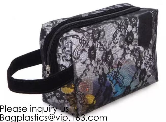 Eco Friendly Travel Beauty Classic Design Frosted Pvc Eva Packaging Bag With Zipper For Cosmetic,Travel Cosmetic storage