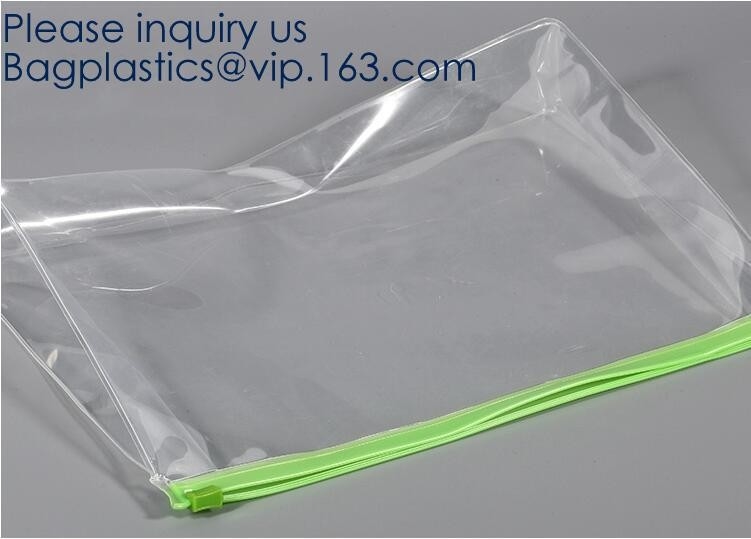 Bathroom Eco friendly Transparent EVA Zipper Bag Travel Plastic Cosmetic Bag,frosted white eva makeup bag with zipper