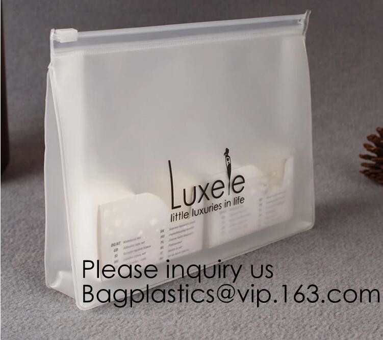 Wholesale Waterproof Transparent Zipper Slider Eva Cosmetic Bag,Custom Logo Biodegradable Promotion Plastic EVA Make Up
