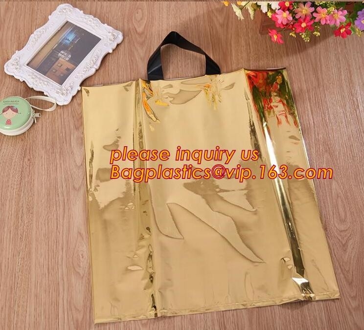 Goodie, Clothes, Boutique, Stores Soft Loop Handle Boutique Merchandise Apparel 100% Biodegradable Food Carrying Bag