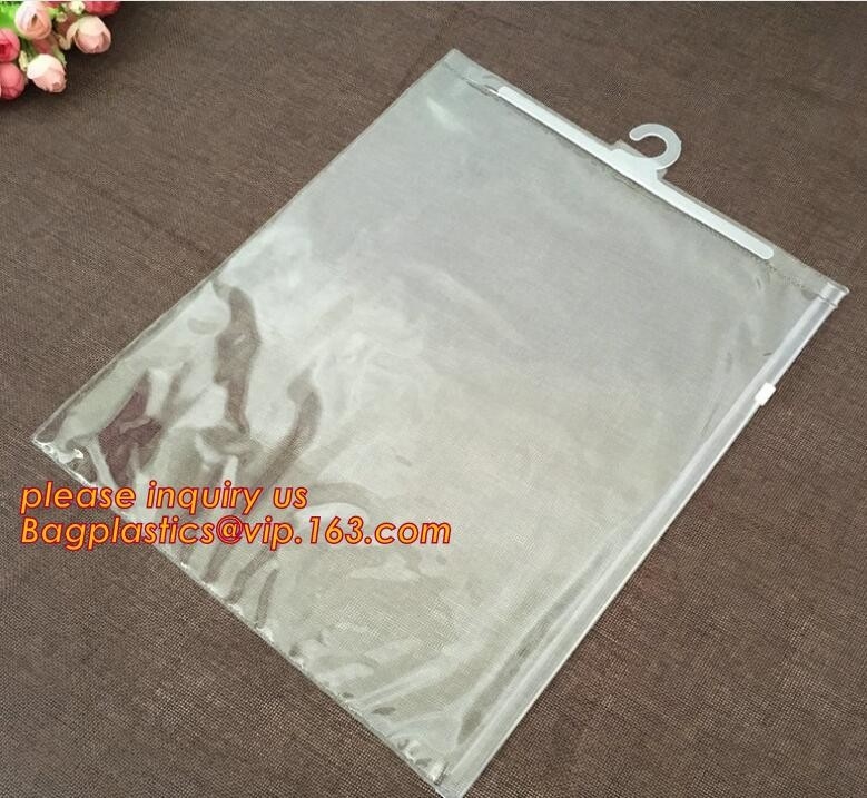 Underwear Packaging Hanger Slider Zipper Hanger Hook Bag For Men'S Box Underwear Packaging Bagplastics Bagease