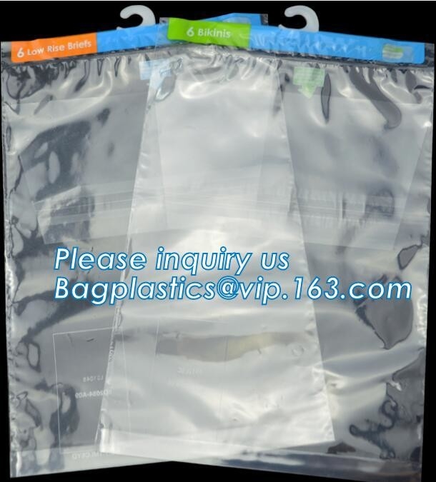 Hanger Plastic Hook Bag For Packaging, Hanger PVC Bed Sheet Packaging Bag With Buttons, Stationery Set packing
