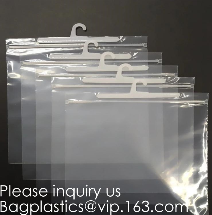 Hanger Button Bag Hanger Zipper Bag Hanger k Bag Hanger Packaging Bag With Snap Button Waterproof Bag For Swimsuit